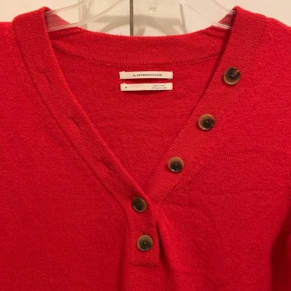 Anthropologie Serena V-Neck Sweater - Picture 4 of 7